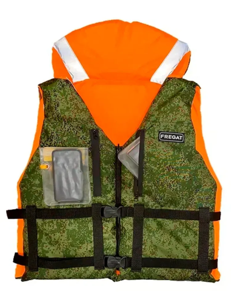 Жилет спасательный Фрегат до 120 кг (двухсторонний)
