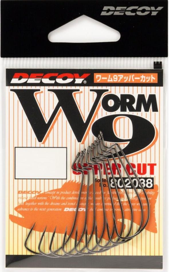 товар Крючки офсетные Decoy Worm 9 Upper Cut #3/0