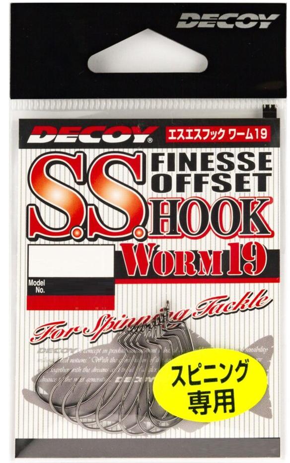 товар Крючки офсетные Decoy Worm 19 S.S. Hook №3
