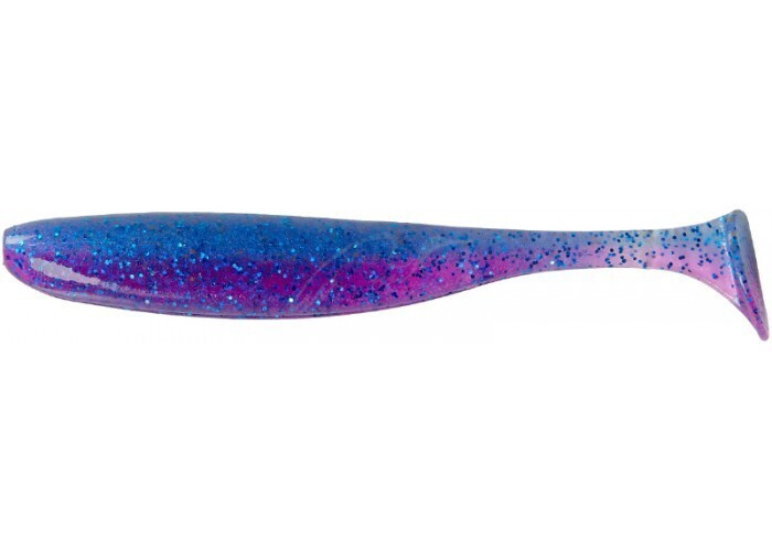  Силиконовая приманка Keitech Easy Shiner 8.0" #EA14 Clear Morning Dawn Blue для рыбалки