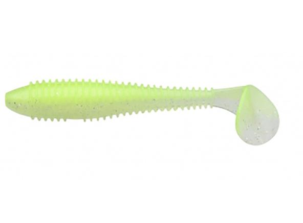  Силиконовая приманка Keitech Swing Impact FAT 6.8" #484T Chartreuse Shad для рыбалки