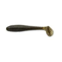  Силиконовая приманка Keitech Swing Impact FAT 5.8" #101S Green Pumpkin PP для рыбалки