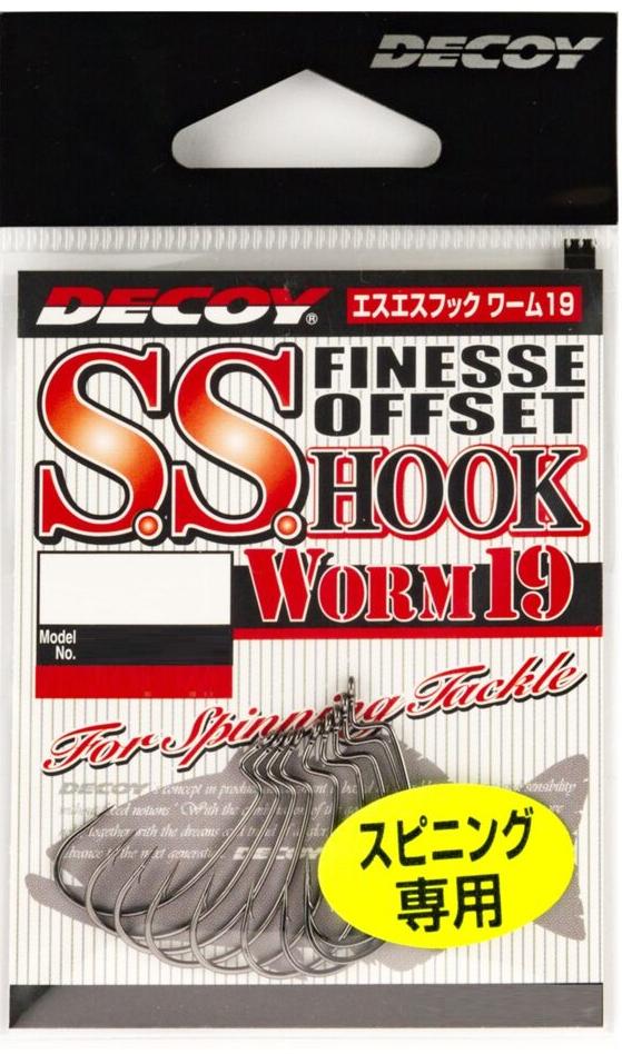 товар Крючки офсетные Decoy Worm 19 S.S. Hook №6