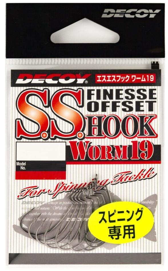 товар Крючки офсетные Decoy Worm 19 S.S. Hook №4