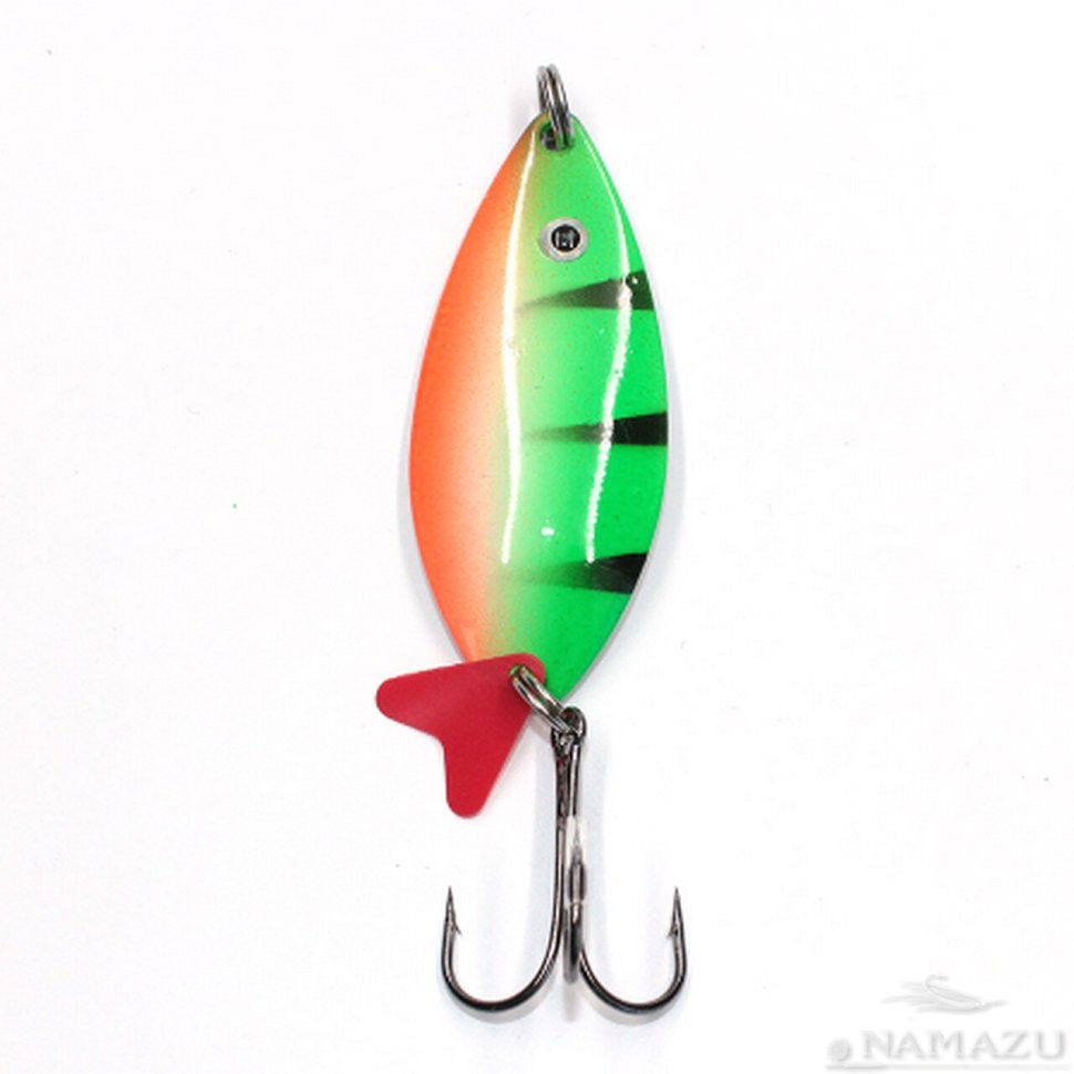  Блесна колеблющаяся Namazu Glassy  21g  # 24 для рыбалки