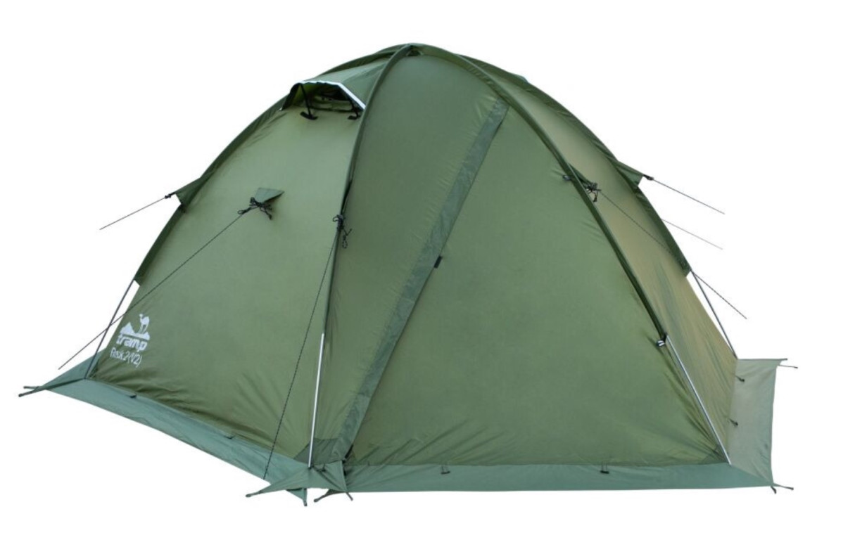 Палатка экспедиционная TRAMP Rock 3 Green ( V2 ) Палатка экспедиционная TRAMP Rock 3 Green ( V2 )