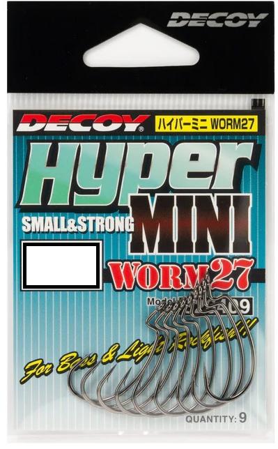 товар Крючки офсетные Decoy Worm 27 HYPER MINI №4