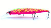  Воблер Jackall Rerange 130 MR   Dragon Fruit Mat Tiger для рыбалки