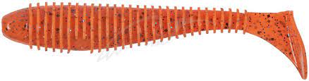  Силиконовая приманка Keitech Swing Impact FAT 4.3" #EA13S Spicy Mustard PP/Blue FLK. для рыбалки