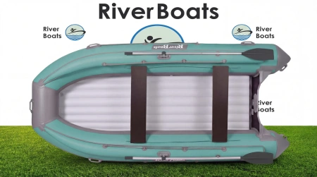 Лодка ПВХ RiverBoats RB 370 НДНД Фальшборт лодка