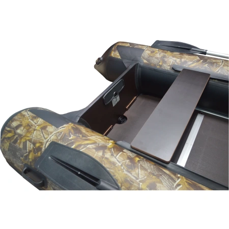 Лодка ПВХ RiverBoats RB 430 (Киль) Камуфляж лодка