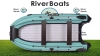 Лодка ПВХ RiverBoats RB 370 НДНД Фальшборт лодка