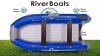 Лодка ПВХ RiverBoats RB 370 НДНД Фальшборт лодка