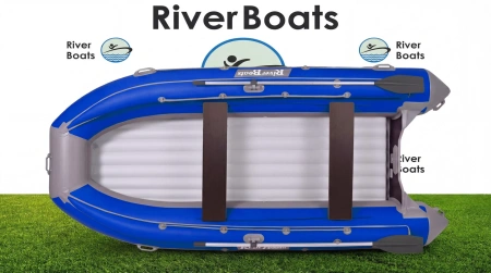 Лодка ПВХ RiverBoats RB 370 НДНД Фальшборт лодка