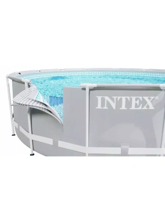 Чаша для каркасного бассейна Intex 10090 457*122 см (серая)