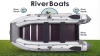 Лодка ПВХ RiverBoats RB 410 Фальшборт (Киль) лодка