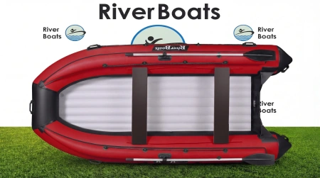 Лодка ПВХ RiverBoats RB 370 НДНД Фальшборт лодка