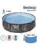 Каркасный бассейн Bestway 5614X BW Steel Pro Max 366х100см