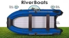 Лодка ПВХ RiverBoats RB 370 НДНД Фальшборт лодка