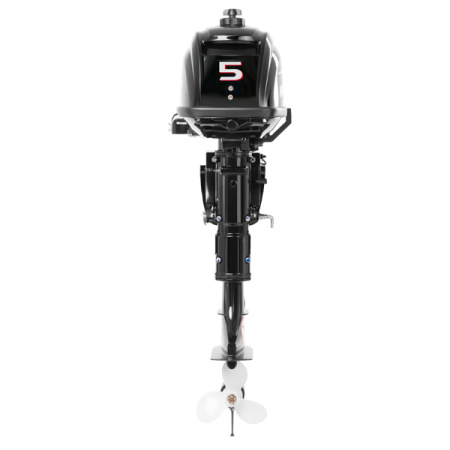 Лодочный мотор 2-х тактный Hidea HD5 Light (встроенный бак 2,5л)