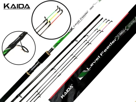Удилище фидерное Kaida Level Feeder 3,9м до 150гр