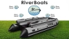 Лодка ПВХ RiverBoats RB 370 НДНД Фальшборт лодка