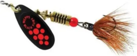 товар Блесна Mepps Black Fury Mouche, 1, Black/Orange шт