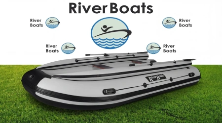 Лодка ПВХ RiverBoats RB 410 Фальшборт (Киль) лодка