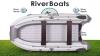Лодка ПВХ RiverBoats RB 370 НДНД Фальшборт лодка