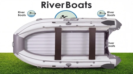 Лодка ПВХ RiverBoats RB 370 НДНД Фальшборт лодка