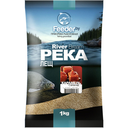 Прикормка рыболовная Feeder.by  Original River Kарамель