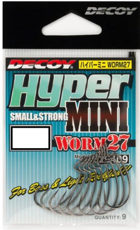 товар Крючки офсетные Decoy Worm 27 HYPER MINI №4