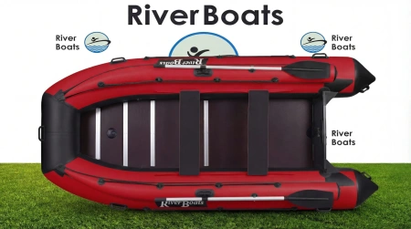 Лодка ПВХ RiverBoats RB 390 Фальшборт (Киль) лодка