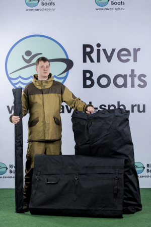 Лодка ПВХ RiverBoats RB 390 Фальшборт (Киль) лодка