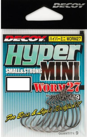товар Крючки офсетные Decoy Worm 27 HYPER MINI №2