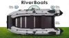 Лодка ПВХ RiverBoats RB 390 Фальшборт (Киль) лодка