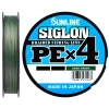 Плетеный шнур SUNLINE SIGLON PE x 4 DARK GREEN #0.2/0.076