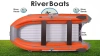 Лодка ПВХ RiverBoats RB 370 НДНД Фальшборт лодка