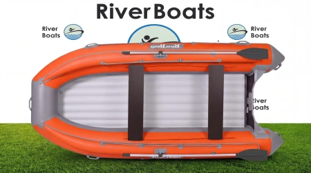 Лодка ПВХ RiverBoats RB 370 НДНД Фальшборт лодка