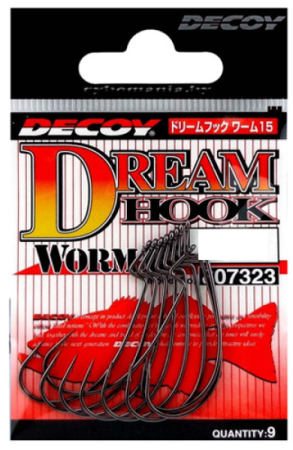 товар Крючки DECOY Dream Hook Worm 15  #1