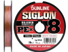 Плетеный шнур Sunline Siglon PE х8 100m #1.7/0.223mm 30lb/13.0kg