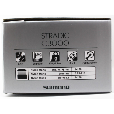Катушка Shimano 23 Stradic FM С3000