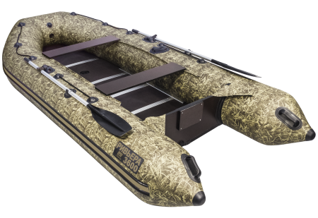 Лодка ПВХ Ривьера Компакт 3600 СК Камуфляж