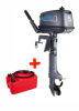 Лодочный мотор 2-х тактный Mikatsu M 5 FHS + Внешний топливный бак 12л.